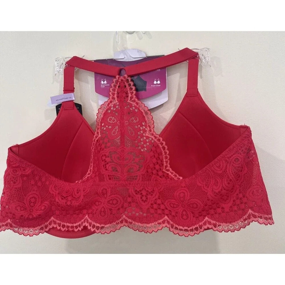 Maidenform Racerback Full Coverage Bra Underwire Style 07112 Pink Size 40D NWT